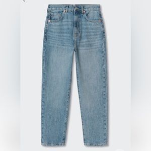 MANGO mom high waist jean